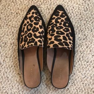 Halogen Corbin Leopard Loafers